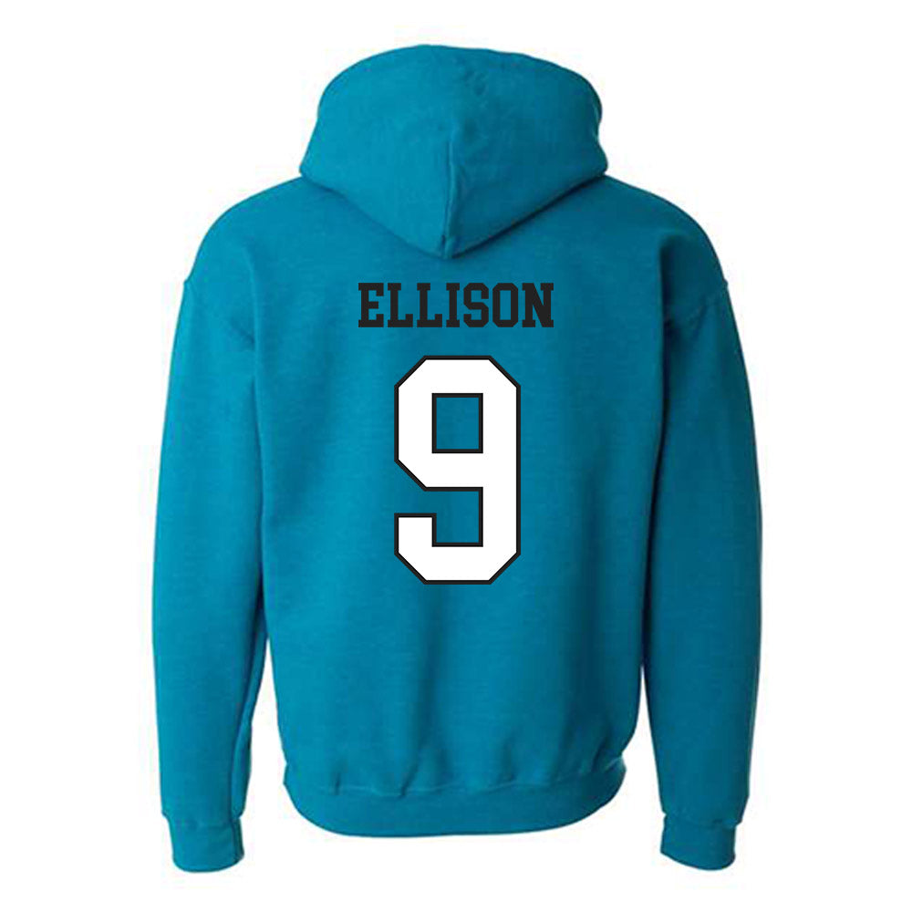 Coastal Carolina - NCAA Football : Cyrus Ellison - Classic Fashion Shersey Hooded Sweatshirt-1