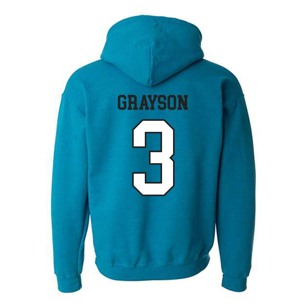 Coastal Carolina - NCAA Football : Ryan Grayson - Classic Fashion Shersey Hooded Sweatshirt-1