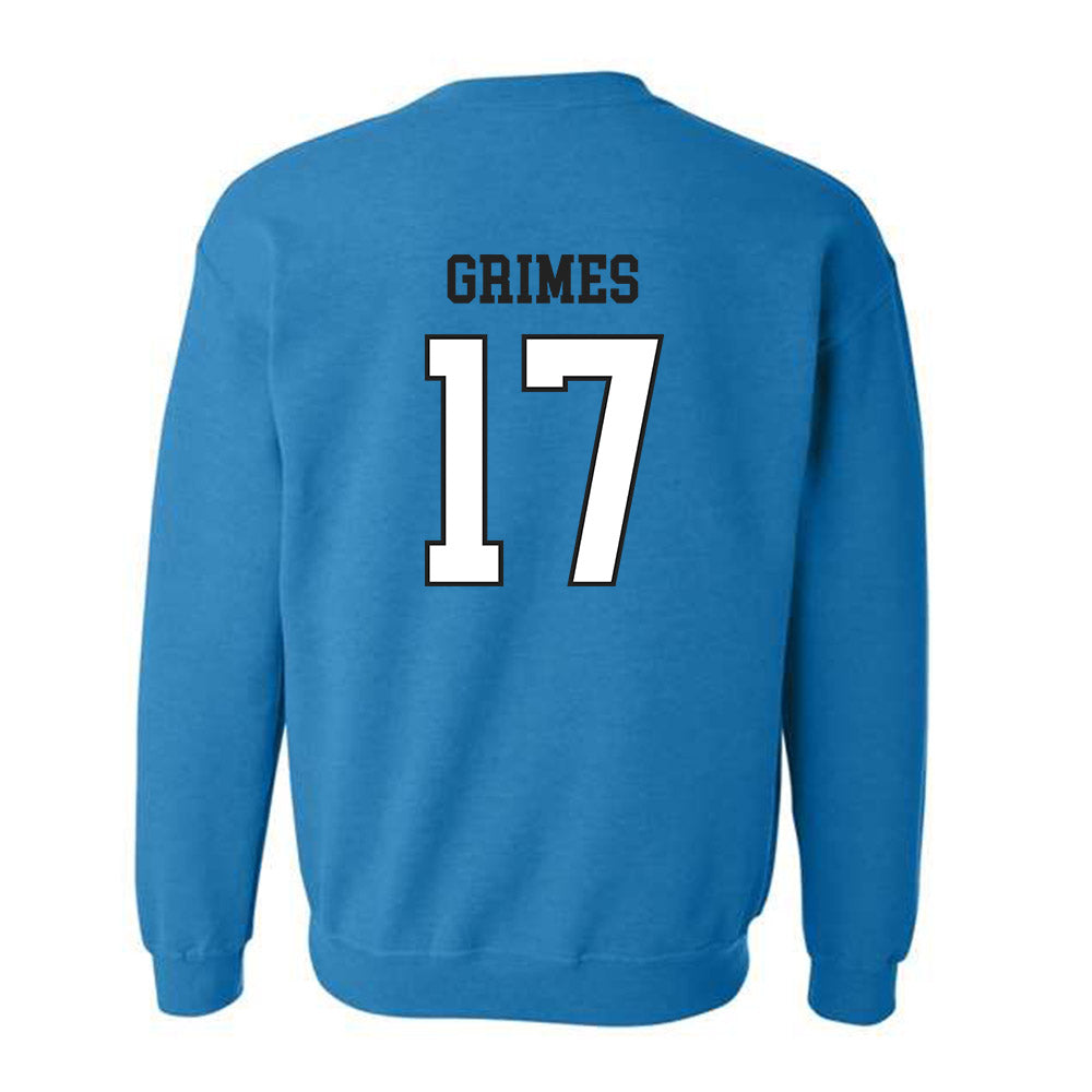 Coastal Carolina - NCAA Women's Basketball : Kinsea Grimes - Classic Fashion Shersey Crewneck Sweatshirt-1