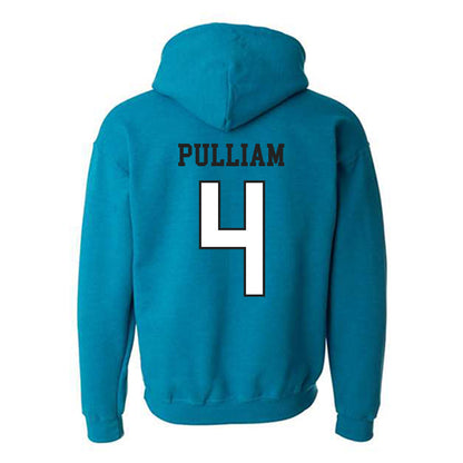 Coastal Carolina - NCAA Football : Marcellius Pulliam - Classic Fashion Shersey Hooded Sweatshirt-1