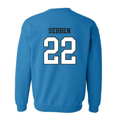 Coastal Carolina - NCAA Women's Lacrosse : Ava Sebben - Classic Fashion Shersey Crewneck Sweatshirt-1