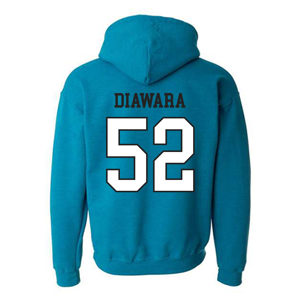 Coastal Carolina - NCAA Football : Ibrahim Diawara - Classic Fashion Shersey Hooded Sweatshirt-1