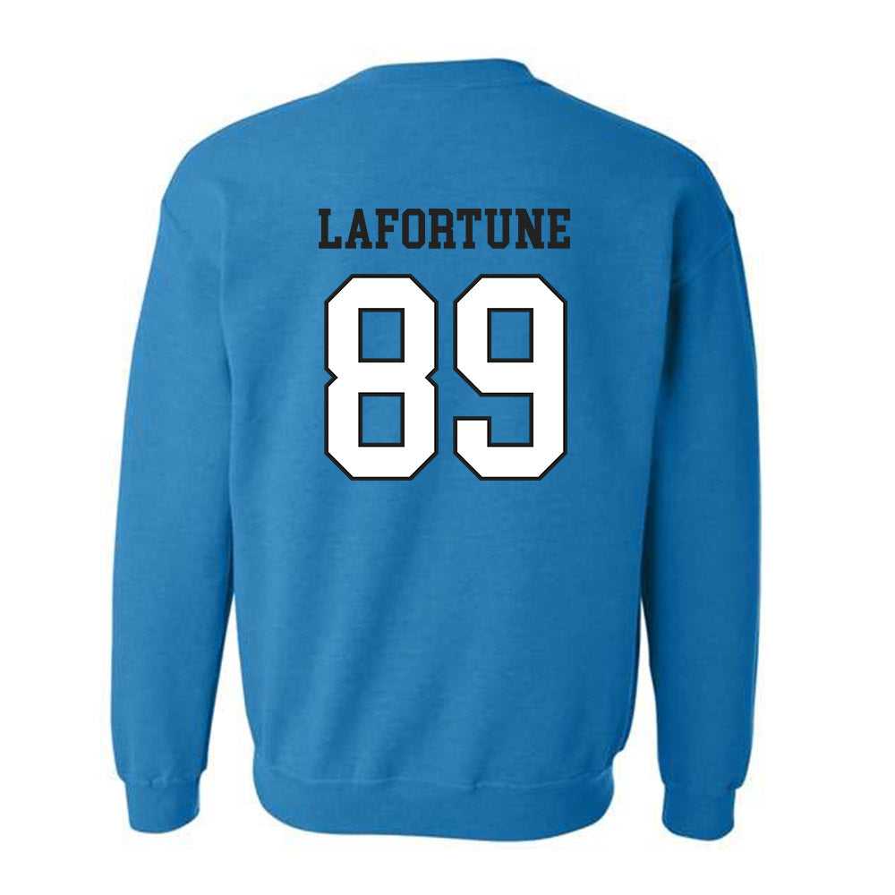 Coastal Carolina - NCAA Football : Tamarion Lafortune - Classic Fashion Shersey Crewneck Sweatshirt-1
