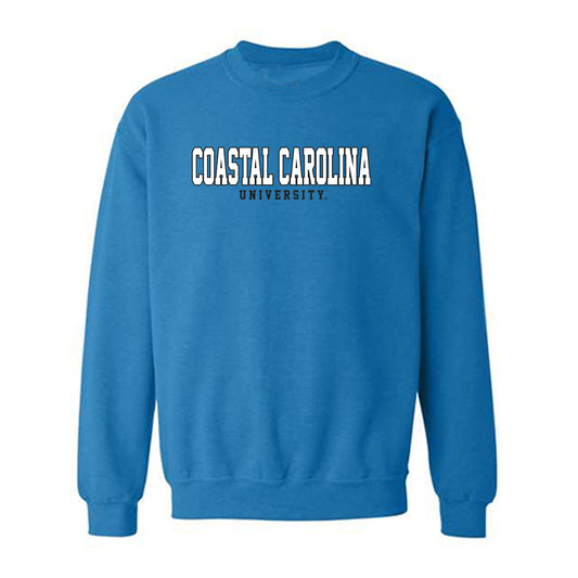 Coastal Carolina - NCAA Men's Basketball : Darius Washington - Classic Fashion Shersey Crewneck Sweatshirt-0