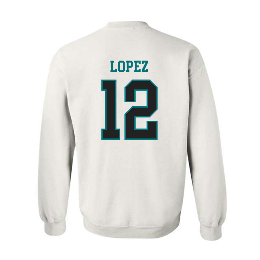 Coastal Carolina - NCAA Football : Osiris Lopez - Classic Fashion Shersey Crewneck Sweatshirt-1