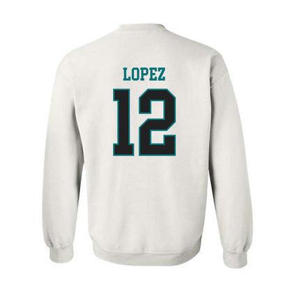 Coastal Carolina - NCAA Football : Osiris Lopez - Classic Fashion Shersey Crewneck Sweatshirt-1