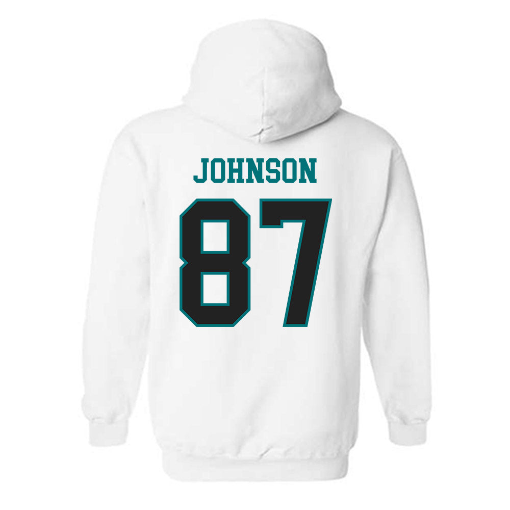 Coastal Carolina - NCAA Football : Jayden Johnson - Classic Fashion Shersey Hooded Sweatshirt-1