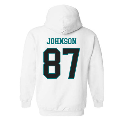 Coastal Carolina - NCAA Football : Jayden Johnson - Classic Fashion Shersey Hooded Sweatshirt-1