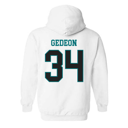 Coastal Carolina - NCAA Football : Wyatt Gedeon - Classic Fashion Shersey Hooded Sweatshirt-1