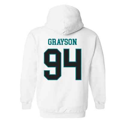 Coastal Carolina - NCAA Football : Donovan Grayson - Classic Fashion Shersey Hooded Sweatshirt-1