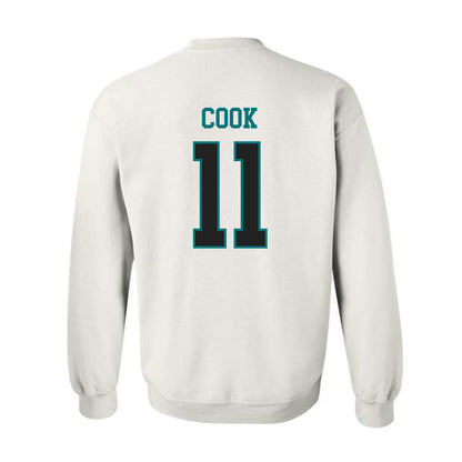 Coastal Carolina - NCAA Men's Soccer : Christian Cook - Classic Fashion Shersey Crewneck Sweatshirt-1