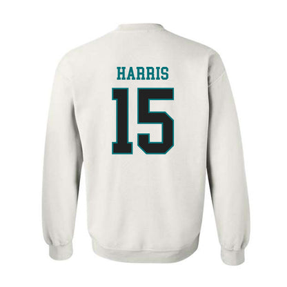 Coastal Carolina - NCAA Women's Basketball : Tateyoina Harris - Classic Fashion Shersey Crewneck Sweatshirt-1