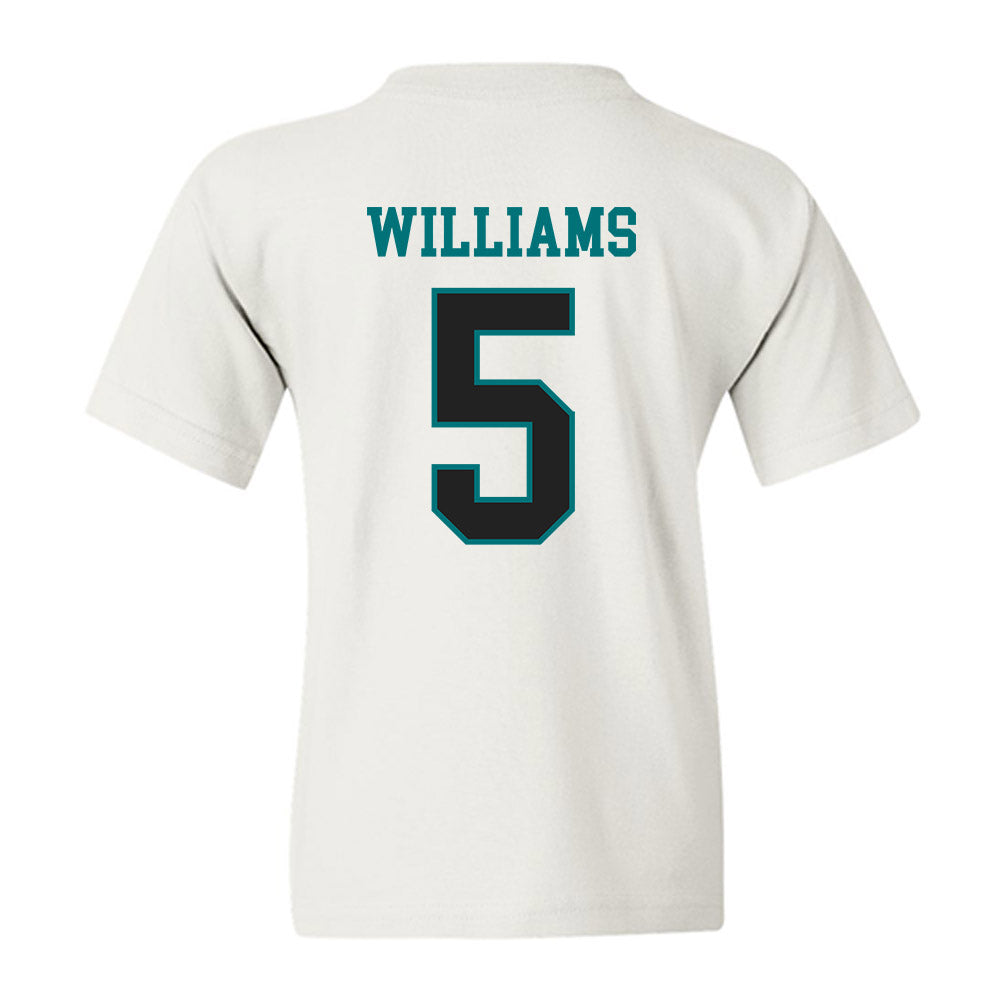 Coastal Carolina - NCAA Women's Basketball : Kristin Williams - Classic Fashion Shersey Youth T-Shirt-1