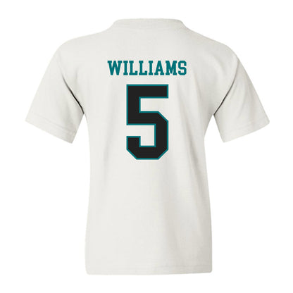 Coastal Carolina - NCAA Women's Basketball : Kristin Williams - Classic Fashion Shersey Youth T-Shirt-1