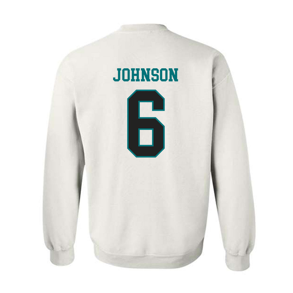Coastal Carolina - NCAA Football : Krosse Johnson - Classic Fashion Shersey Crewneck Sweatshirt-1