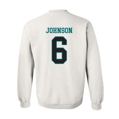 Coastal Carolina - NCAA Football : Krosse Johnson - Classic Fashion Shersey Crewneck Sweatshirt-1