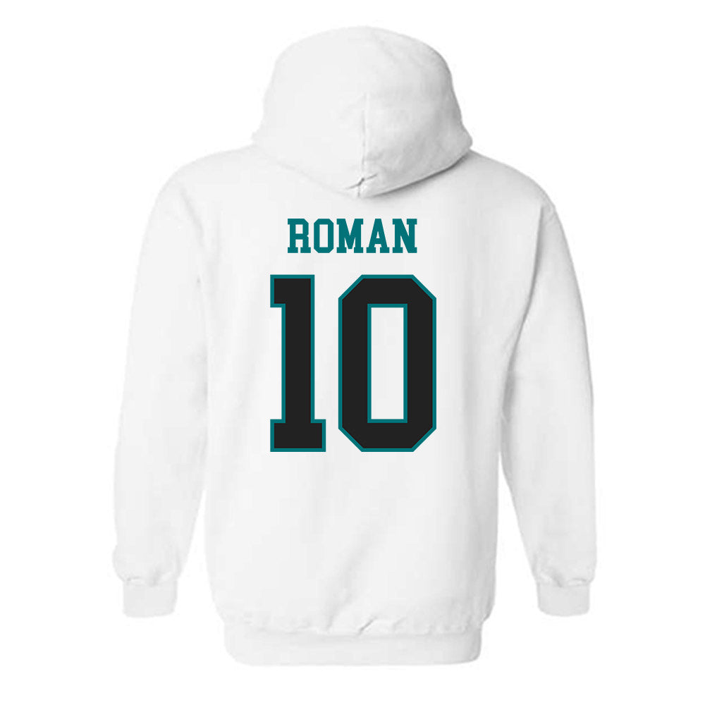 Coastal Carolina - NCAA Football : Travis Roman - Classic Fashion Shersey Hooded Sweatshirt-1