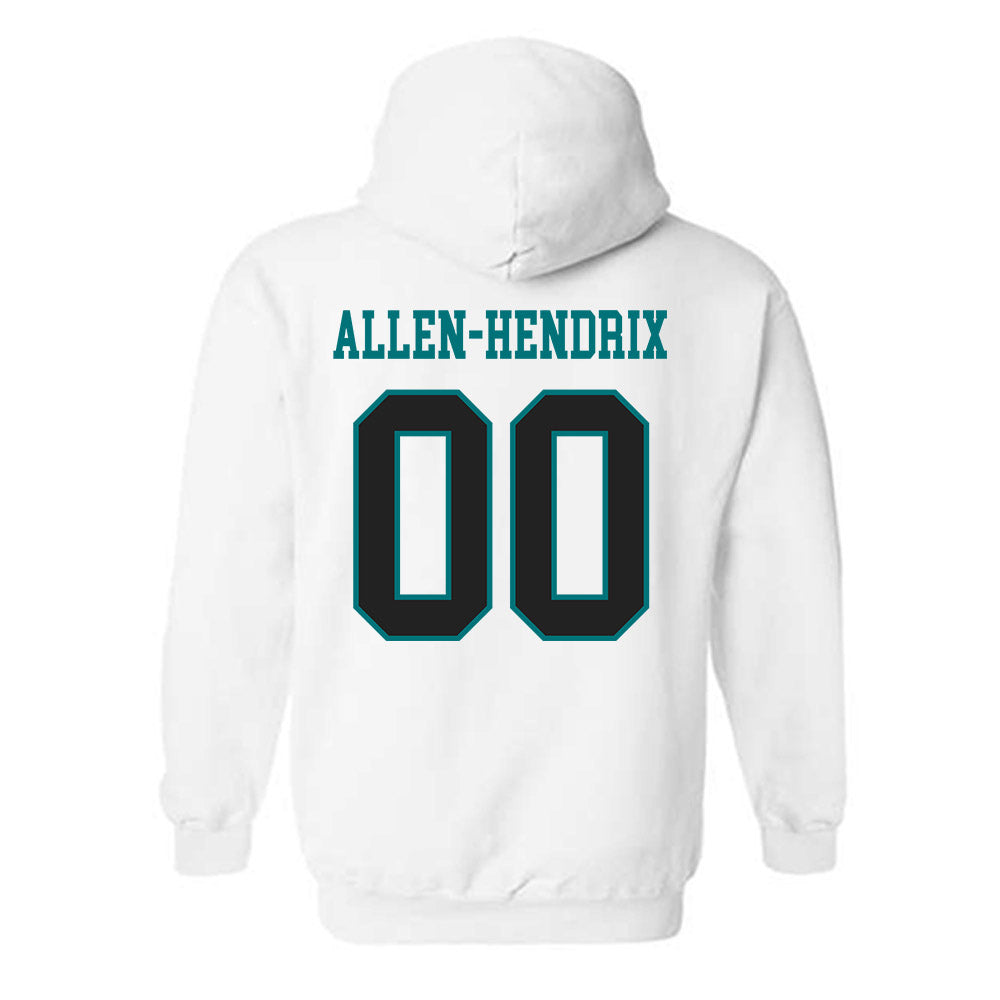 Coastal Carolina - NCAA Football : Jaden Allen-Hendrix - Classic Fashion Shersey Hooded Sweatshirt-1