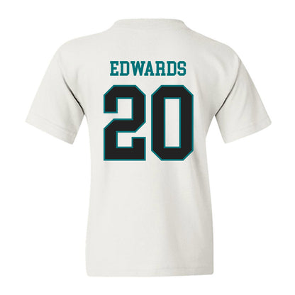 Coastal Carolina - NCAA Football : Jevon Edwards - Classic Fashion Shersey Youth T-Shirt-1