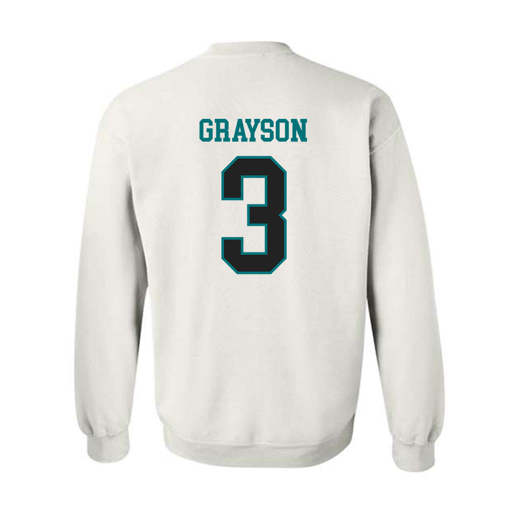 Coastal Carolina - NCAA Football : Ryan Grayson - Classic Fashion Shersey Crewneck Sweatshirt-1