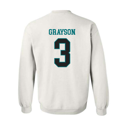 Coastal Carolina - NCAA Football : Ryan Grayson - Classic Fashion Shersey Crewneck Sweatshirt-1