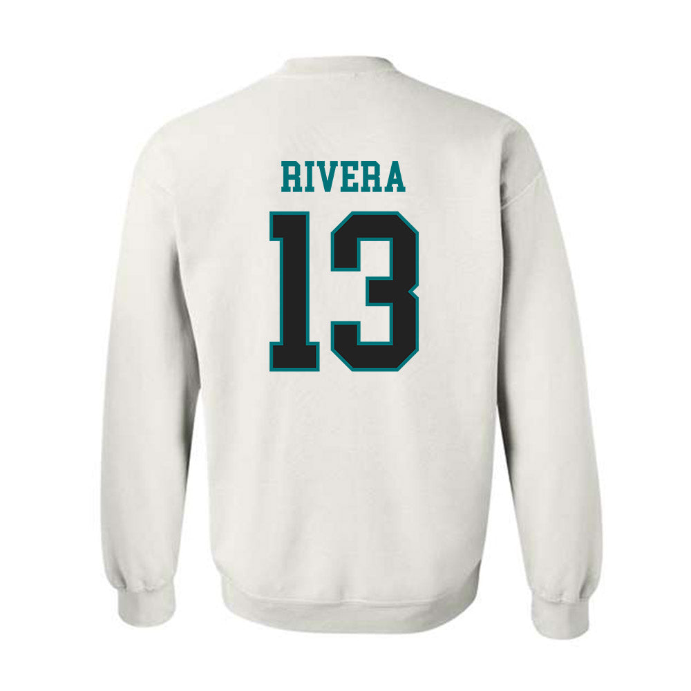Coastal Carolina - NCAA Women's Volleyball : Julia Rivera - Classic Fashion Shersey Crewneck Sweatshirt-1