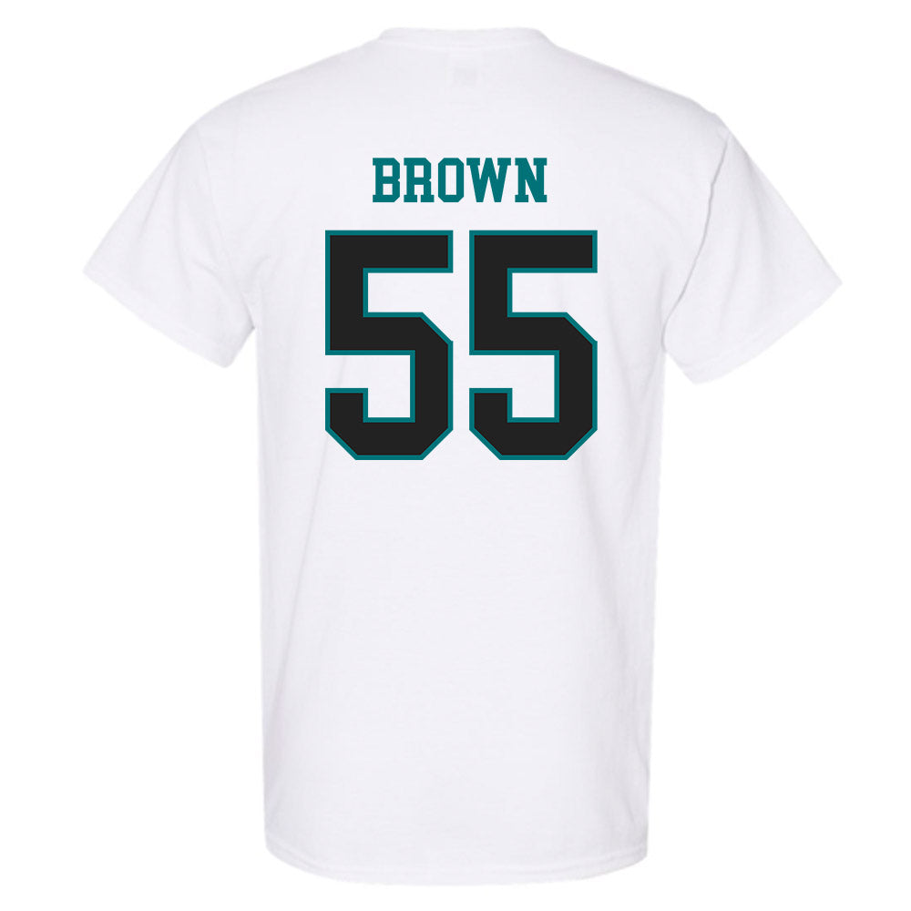 Coastal Carolina - NCAA Football : Tray Brown - Classic Fashion Shersey T-Shirt-1