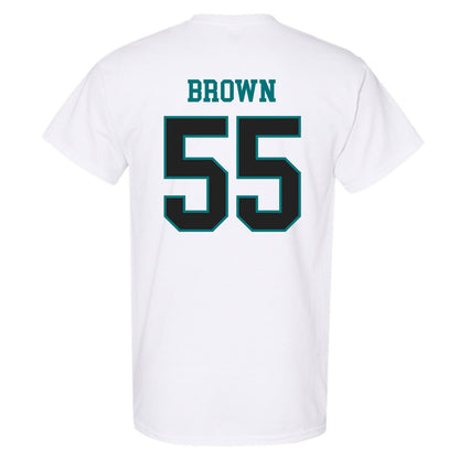 Coastal Carolina - NCAA Football : Tray Brown - Classic Fashion Shersey T-Shirt-1