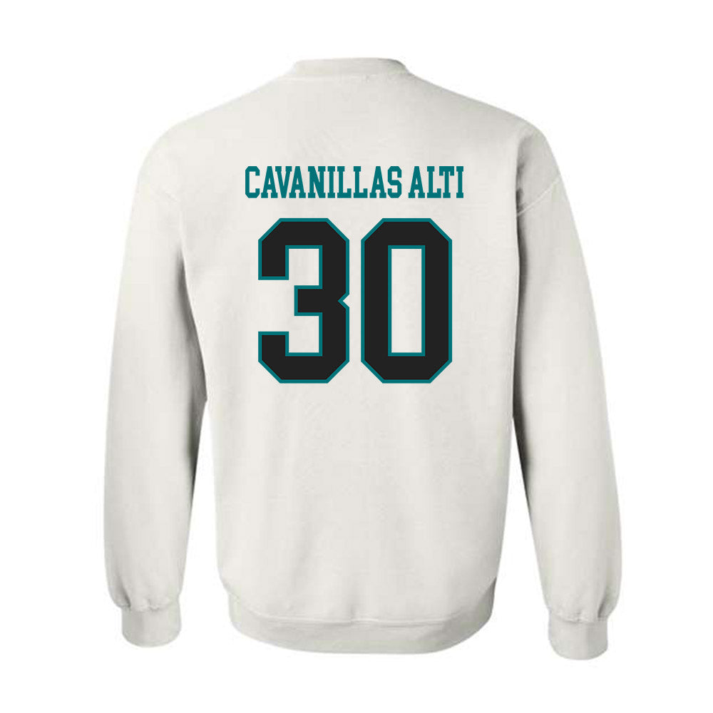 Coastal Carolina - NCAA Football : Nicolas Cavanillas Alti - Classic Fashion Shersey Crewneck Sweatshirt-1