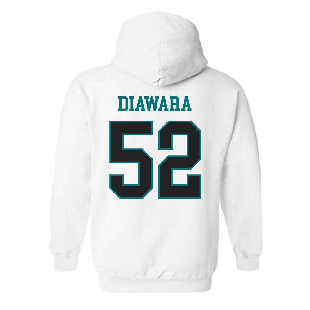 Coastal Carolina - NCAA Football : Ibrahim Diawara - Classic Fashion Shersey Hooded Sweatshirt-1