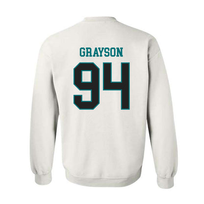 Coastal Carolina - NCAA Football : Donovan Grayson - Classic Fashion Shersey Crewneck Sweatshirt-1