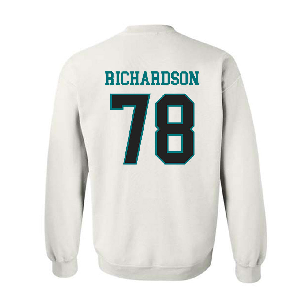 Coastal Carolina - NCAA Football : Daughtry Richardson - Classic Fashion Shersey Crewneck Sweatshirt-1