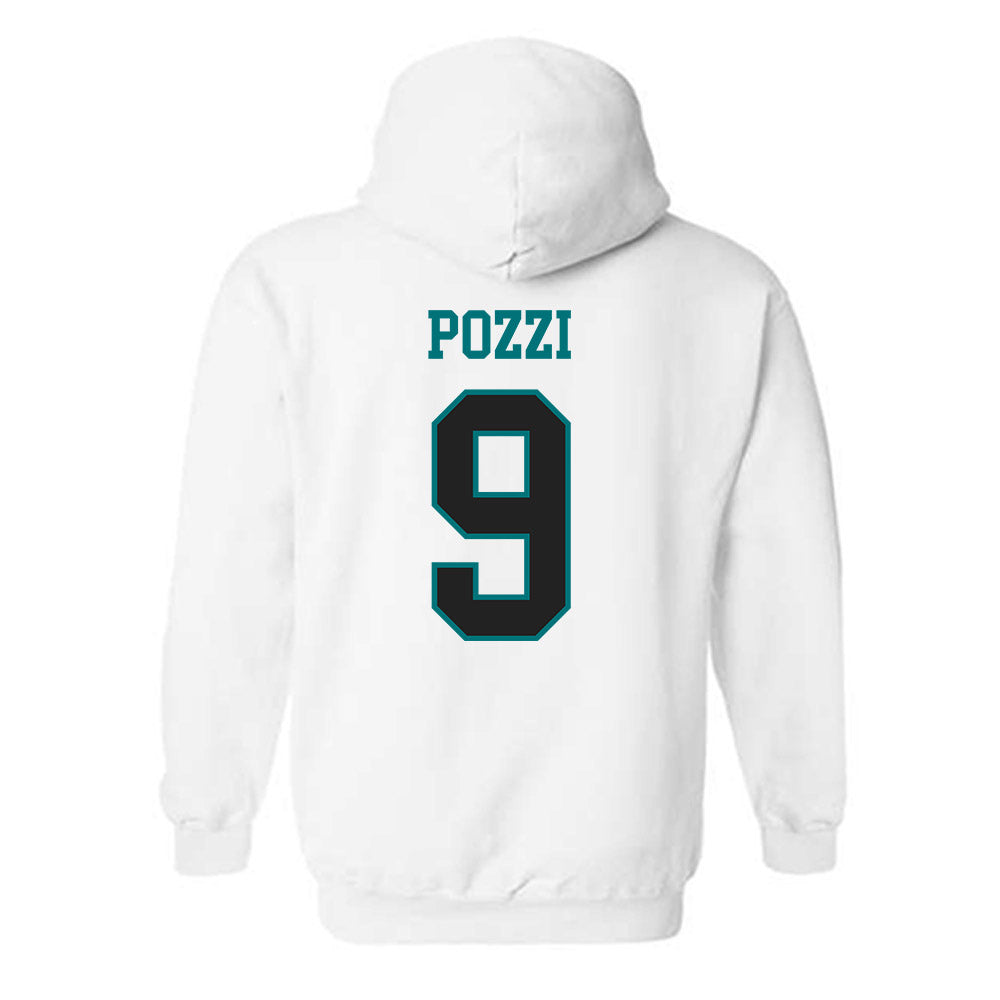Coastal Carolina - NCAA Women's Lacrosse : Giuliana Pozzi - Classic Fashion Shersey Hooded Sweatshirt-1