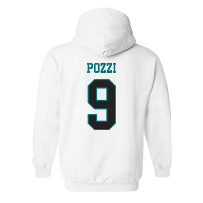 Coastal Carolina - NCAA Women's Lacrosse : Giuliana Pozzi - Classic Fashion Shersey Hooded Sweatshirt-1