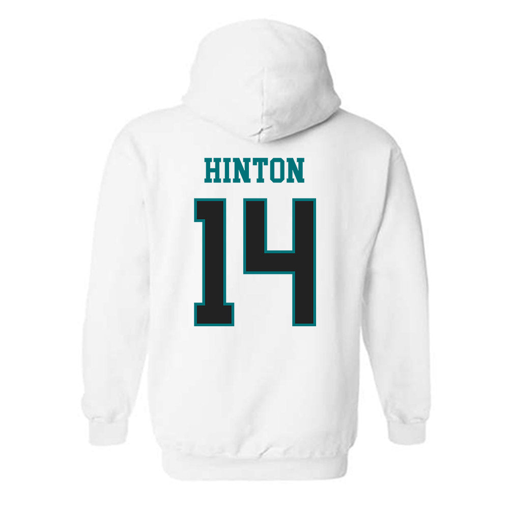 Coastal Carolina - NCAA Football : Colton Hinton - Classic Fashion Shersey Hooded Sweatshirt-1