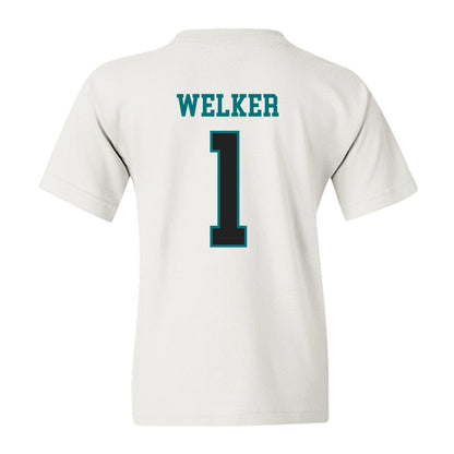 Coastal Carolina - NCAA Women's Volleyball : Hatteras Welker - Classic Fashion Shersey Youth T-Shirt-1
