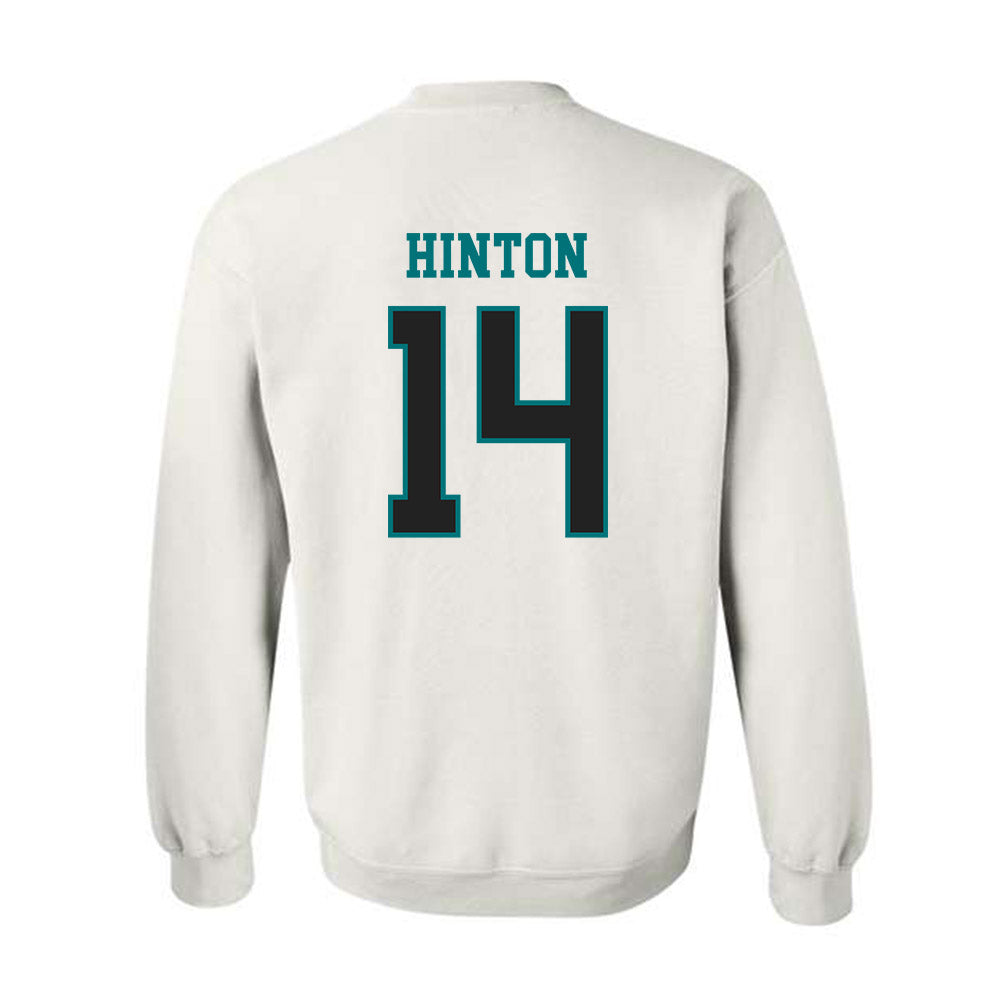 Coastal Carolina - NCAA Football : Colton Hinton - Classic Fashion Shersey Crewneck Sweatshirt-1