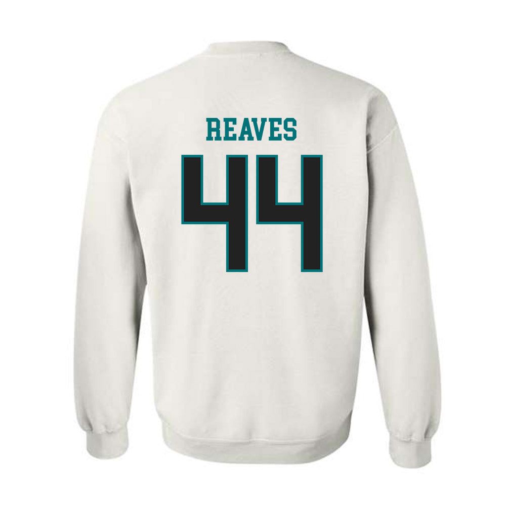 Coastal Carolina - NCAA Football : Brown Reaves - Classic Fashion Shersey Crewneck Sweatshirt-1