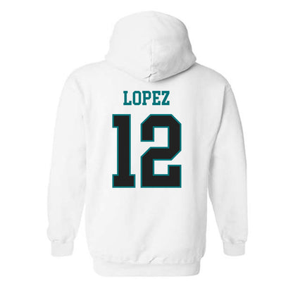 Coastal Carolina - NCAA Football : Osiris Lopez - Classic Fashion Shersey Hooded Sweatshirt-1