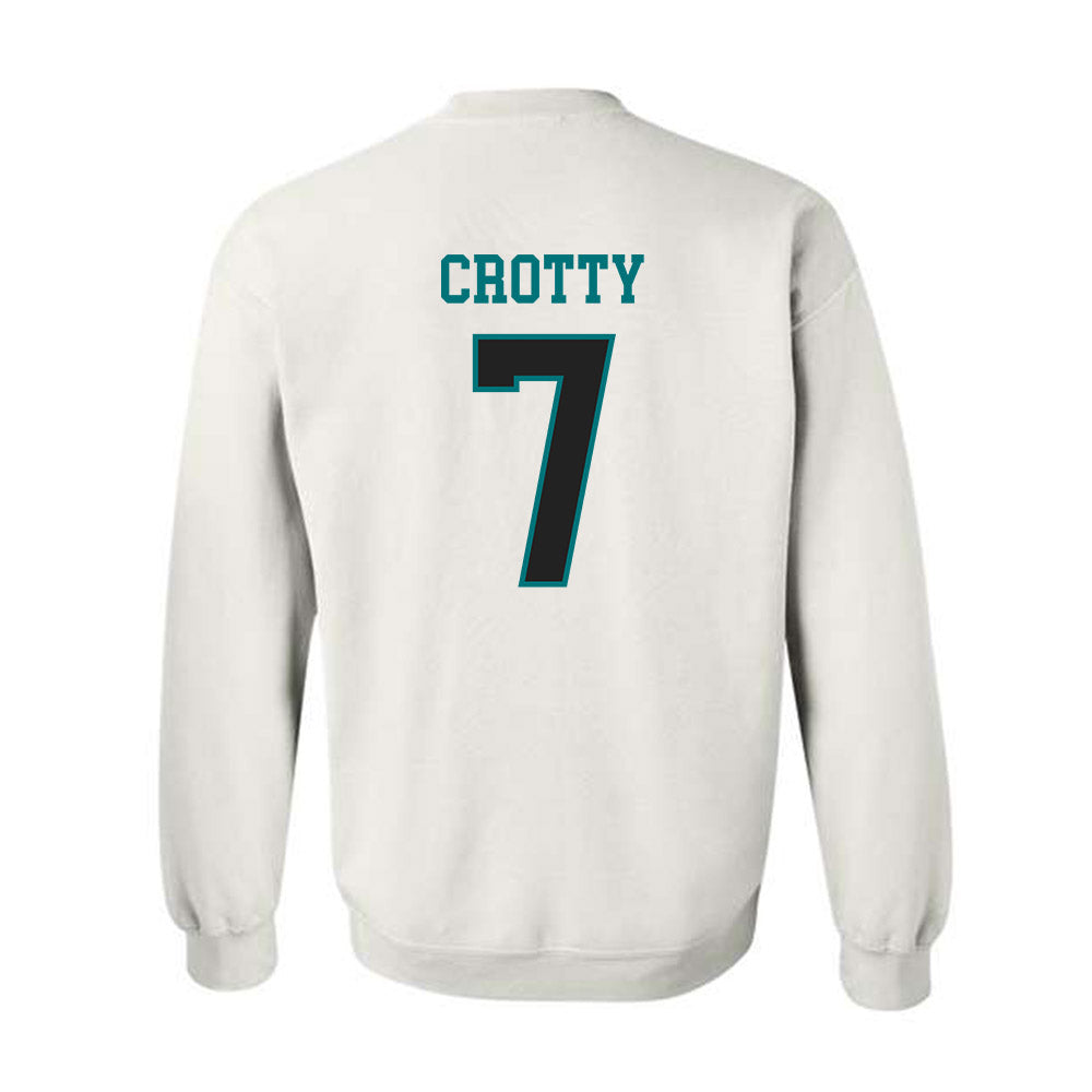 Coastal Carolina - NCAA Women's Soccer : Leah Crotty - Classic Fashion Shersey Crewneck Sweatshirt-1