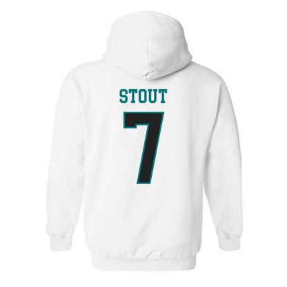 Coastal Carolina - NCAA Women's Volleyball : Jalyn Stout - Classic Fashion Shersey Hooded Sweatshirt-1