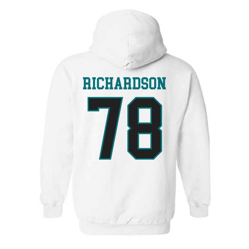 Coastal Carolina - NCAA Football : Daughtry Richardson - Classic Fashion Shersey Hooded Sweatshirt-1