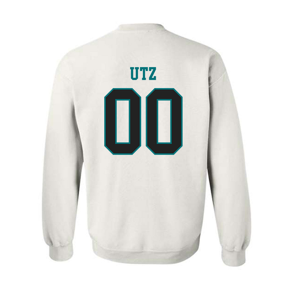 Coastal Carolina - NCAA Women's Soccer : Addie Utz - Classic Fashion Shersey Crewneck Sweatshirt-1