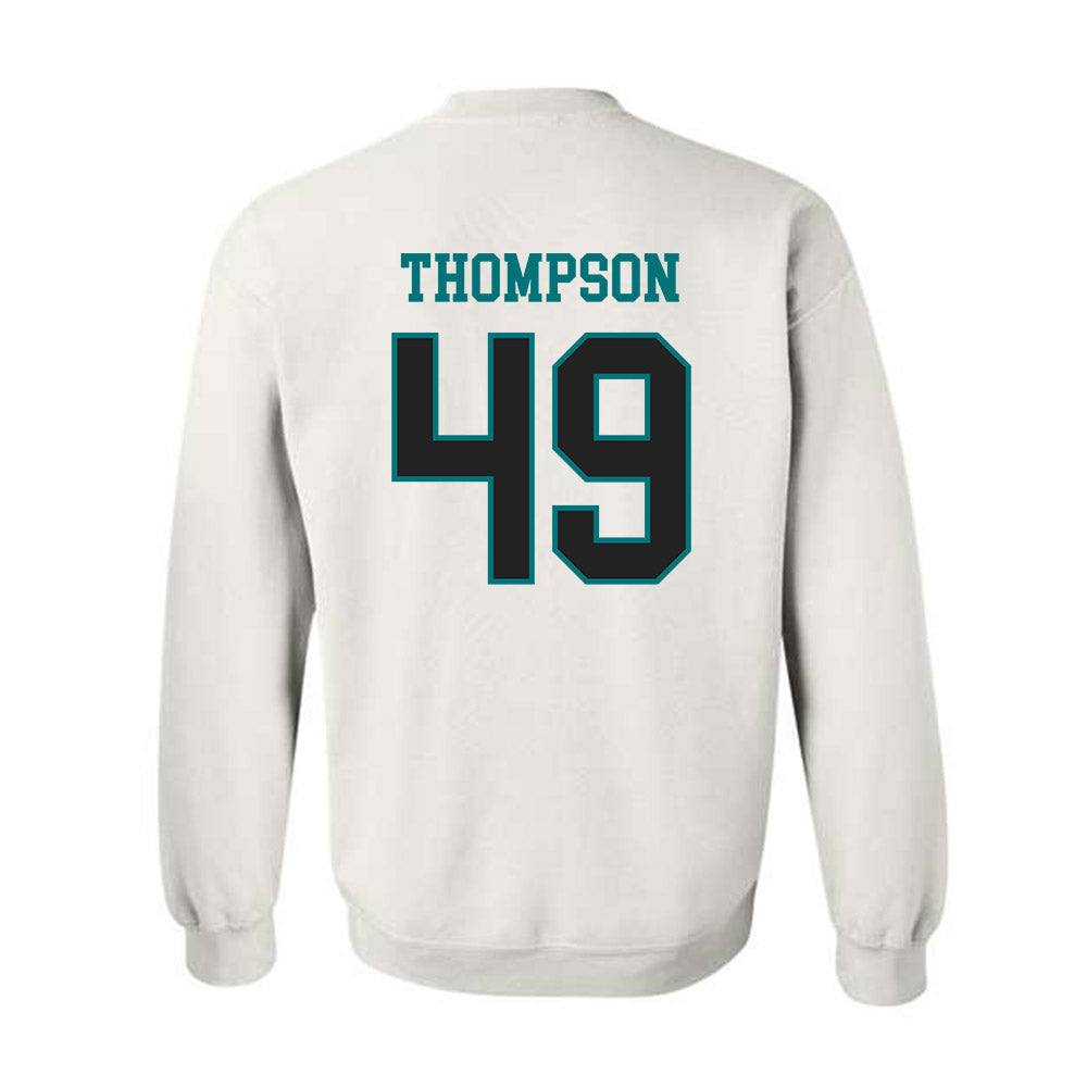 Coastal Carolina - NCAA Football : Shaikh Thompson - Classic Fashion Shersey Crewneck Sweatshirt-1