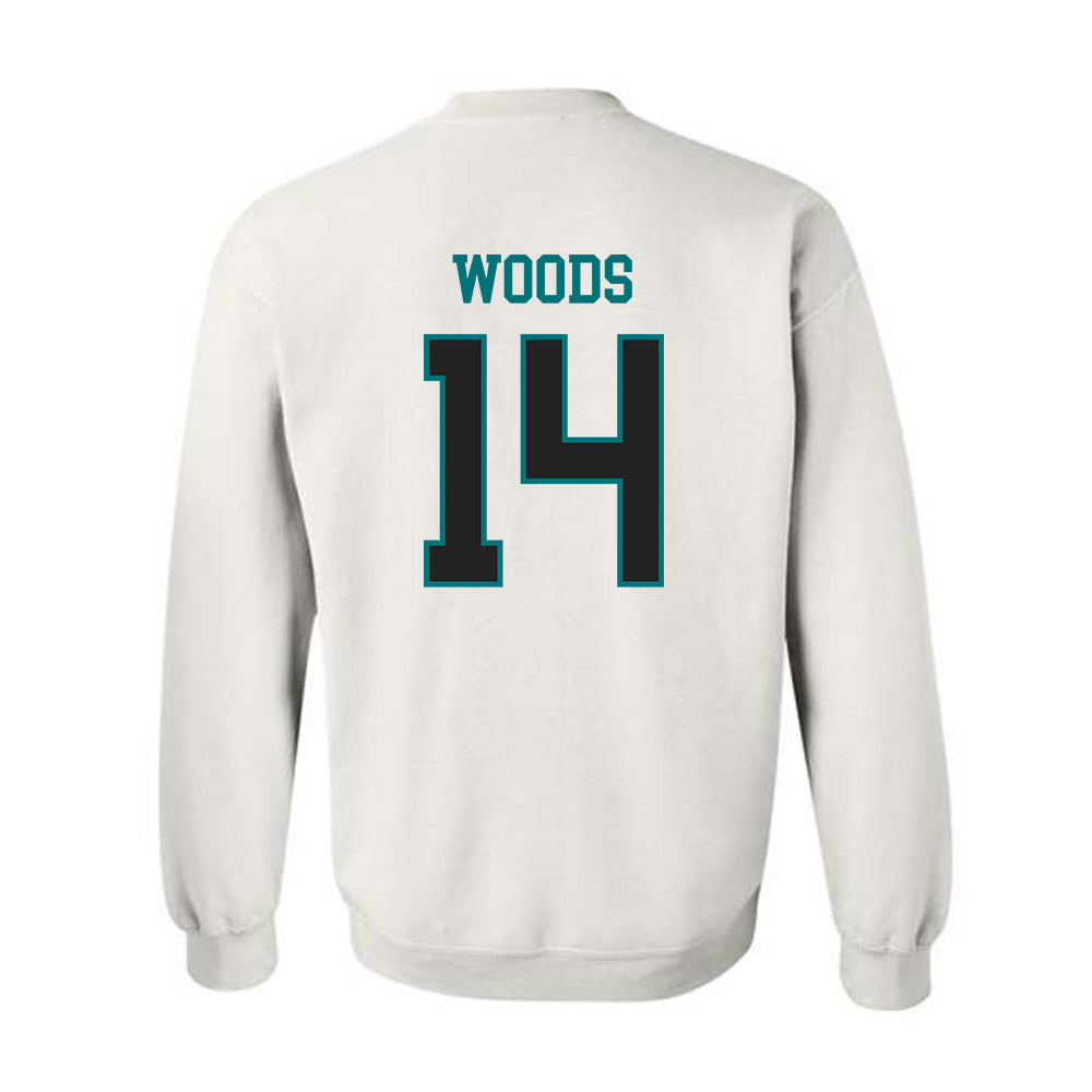 Coastal Carolina - NCAA Football : Myles Woods - Classic Fashion Shersey Crewneck Sweatshirt-1