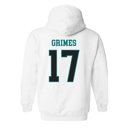 Coastal Carolina - NCAA Women's Basketball : Kinsea Grimes - Classic Fashion Shersey Hooded Sweatshirt-1