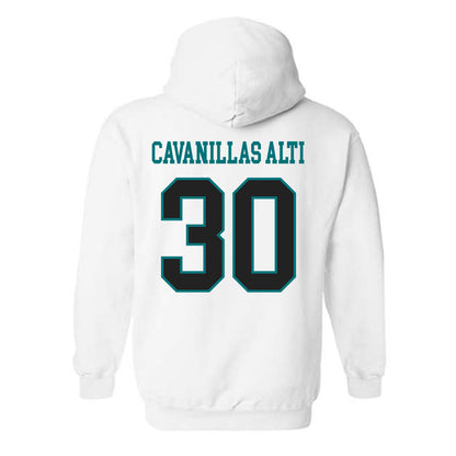 Coastal Carolina - NCAA Football : Nicolas Cavanillas Alti - Classic Fashion Shersey Hooded Sweatshirt-1