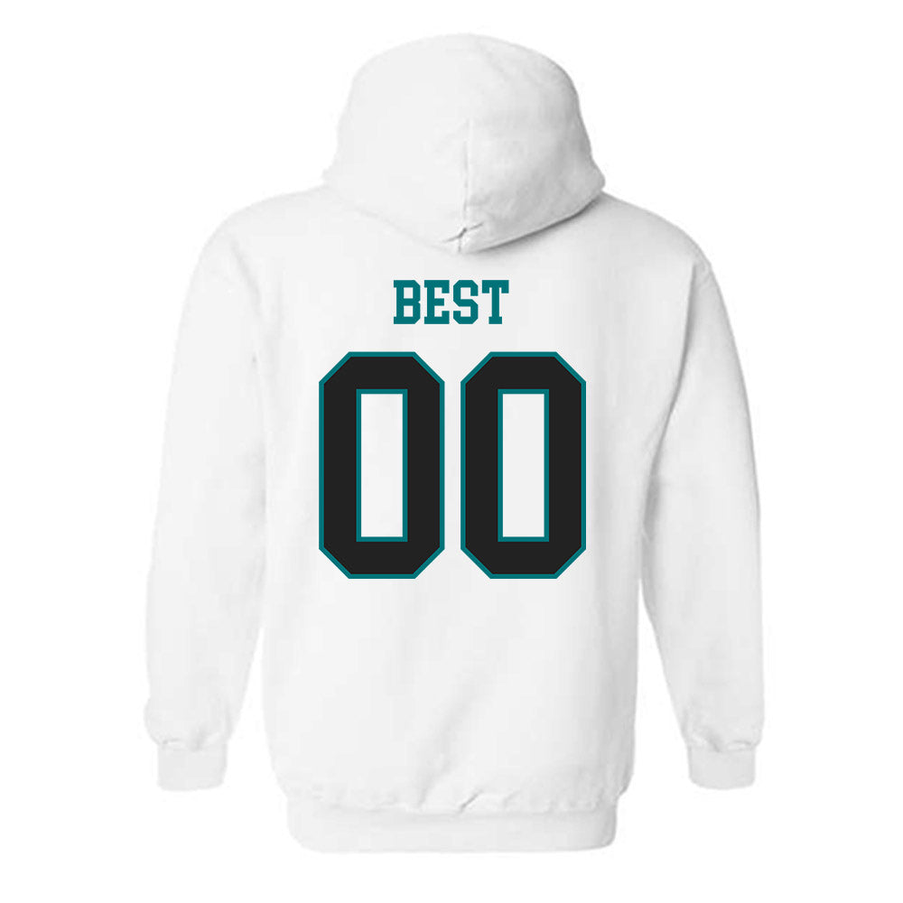 Coastal Carolina - NCAA Women's Soccer : Haley Best - Classic Fashion Shersey Hooded Sweatshirt-1