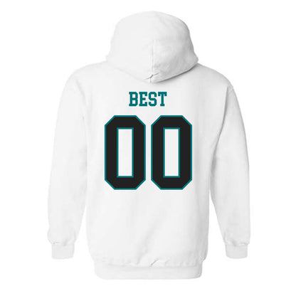 Coastal Carolina - NCAA Women's Soccer : Haley Best - Classic Fashion Shersey Hooded Sweatshirt-1