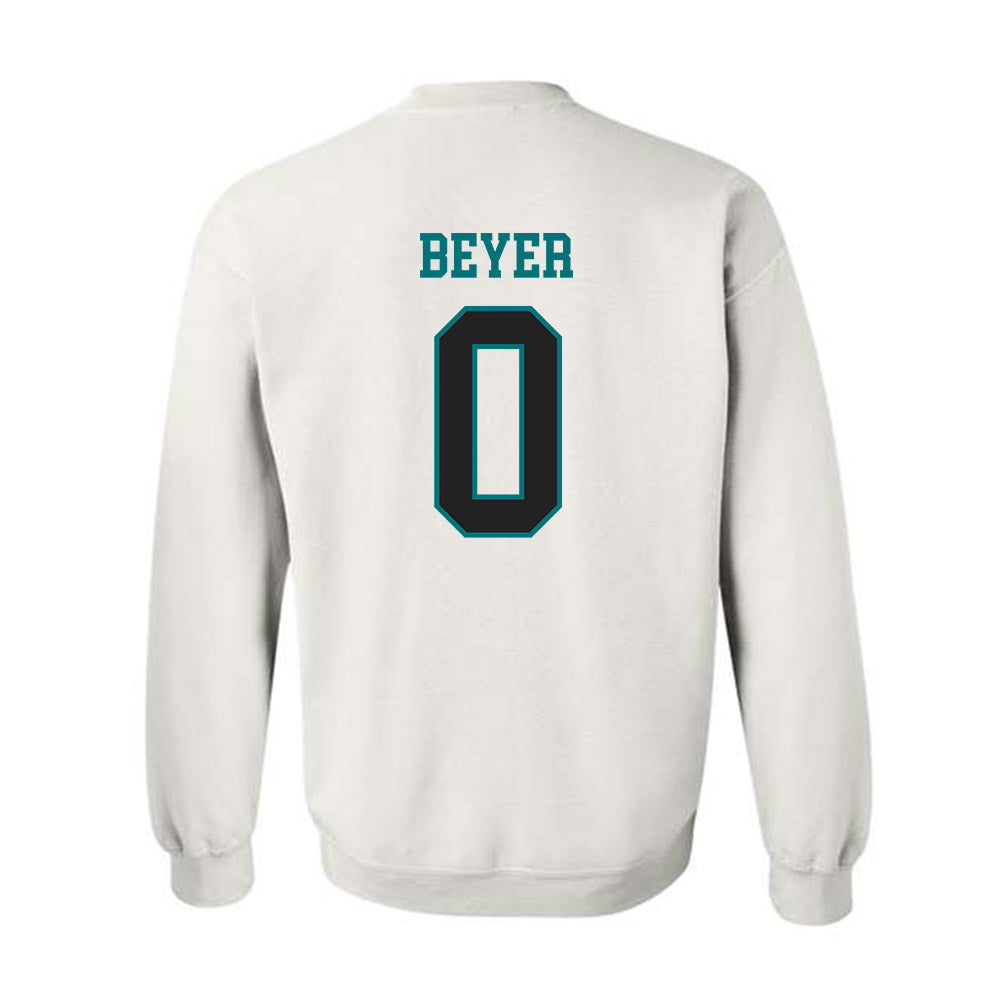 Coastal Carolina - NCAA Women's Basketball : Audrey Beyer - Classic Fashion Shersey Crewneck Sweatshirt-1
